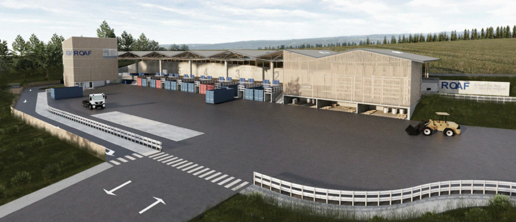 Nye Lørenskog gjenvinningsstasjon, Illustrasjon Longva arkitekter